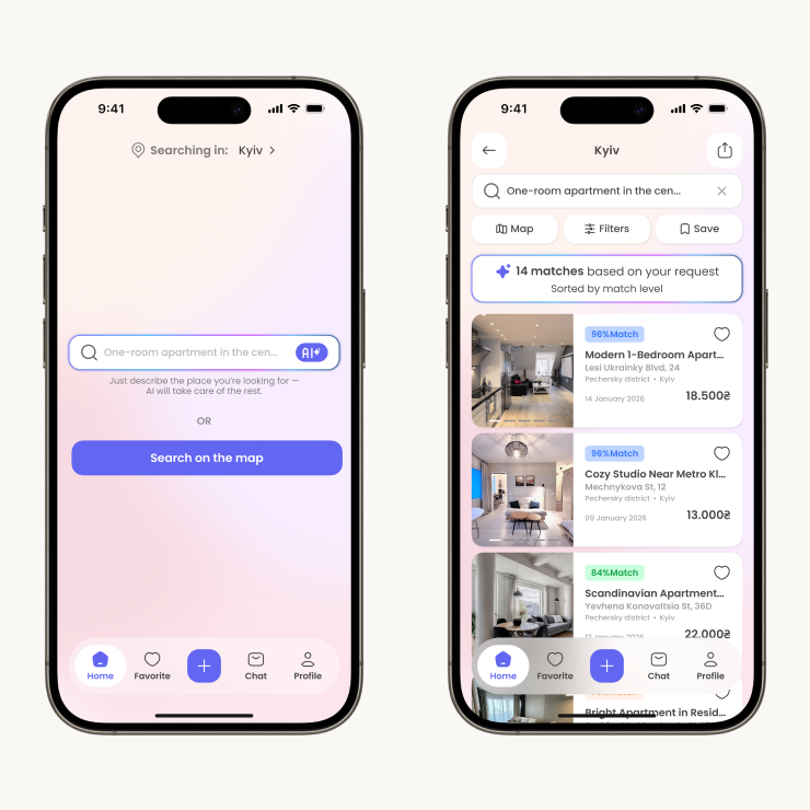 AI-Powered Search Screenshot